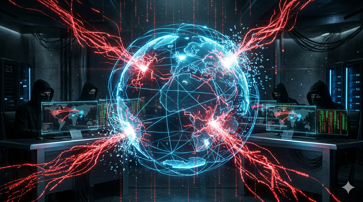 cyberoorlog visualisatie